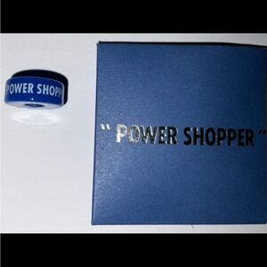 Carnival Cruise POWER SHOPPER Effy Fun Barrel Blue NIP